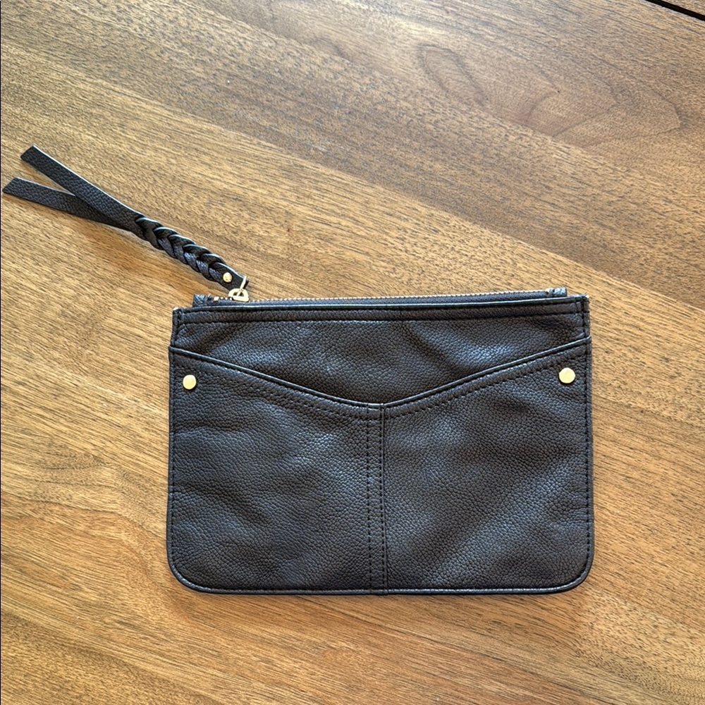 BCBGeneration Black Wristlet Clutch